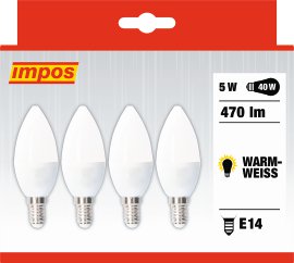 IMPOS LED-Kerze E14