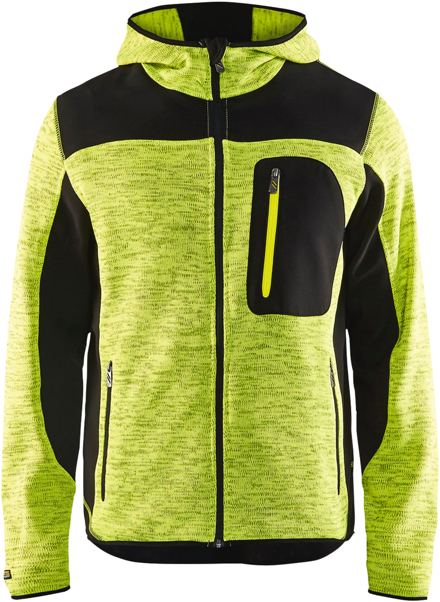 BLÅKLÄDER Strickjacke gelb/schwarz