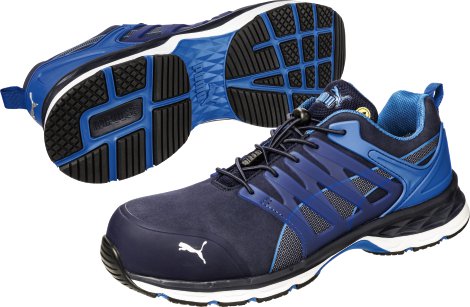 PUMA Sicherheitsschuh Velocity 2.0 Low S1P Blau 41