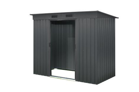 PERGART Gerätehaus Leipzig II 84 Anthrazit matt