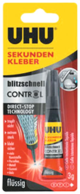 UHU Sekundenkleber Control 3 g