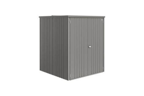 BIOHORT Geräteschrank 150 L, 156x155x184 cm, Quarzgrau-Metallic