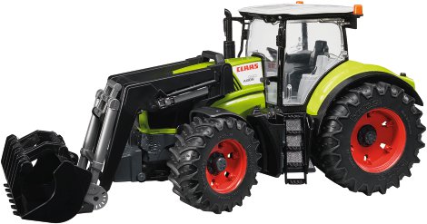 BRUDER Traktor Claas Axion mit Frontlader