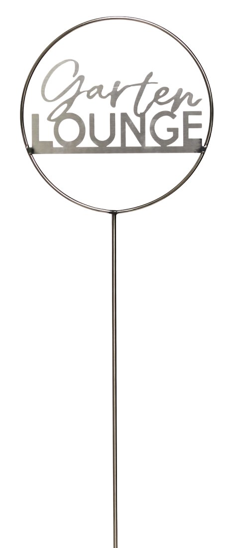 KENT LIVING Dekostecker Gartenlounge 25x120 cm