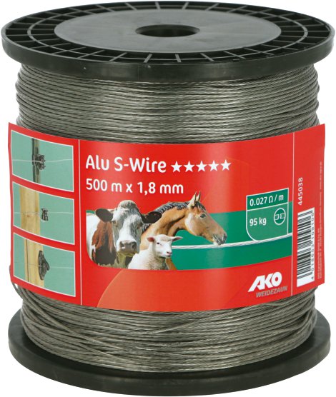 Drahtlitze Aluminium 1,8 mm, 500 m