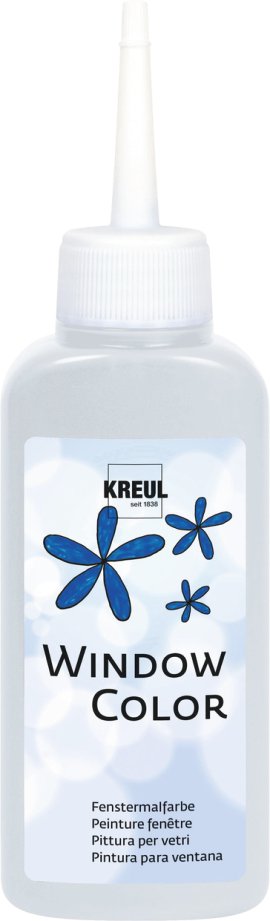 KREUL Fenstermalfarbe Kristallklar 80 ml
