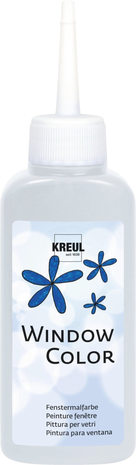 KREUL Fenstermalfarbe Kristallklar 80 ml