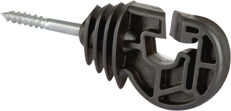 Kombiisolator Premium, schwarz 25 Stk./Beutel
