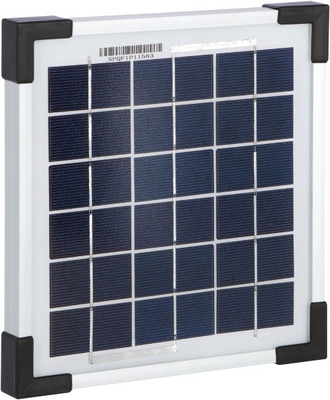 Solarm.kit 4W inkl. Halterung f. 9V-Geräte - ohne Batterie