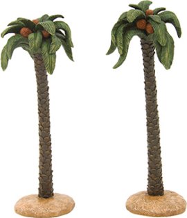 Krippenzubehör Palmen-Set 23 cm