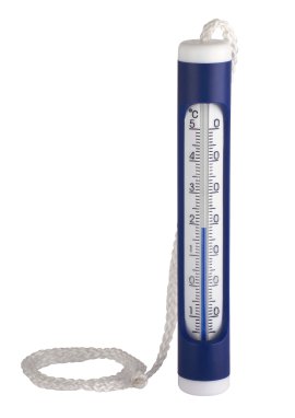 Schwimmbad/Teichthermometer Blau