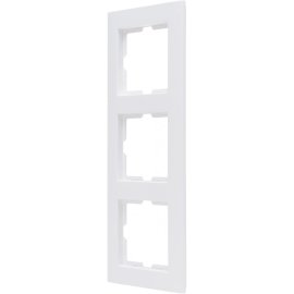 KOPP Abdeckrahmen Athenis Weiß/Matt 3-Fach