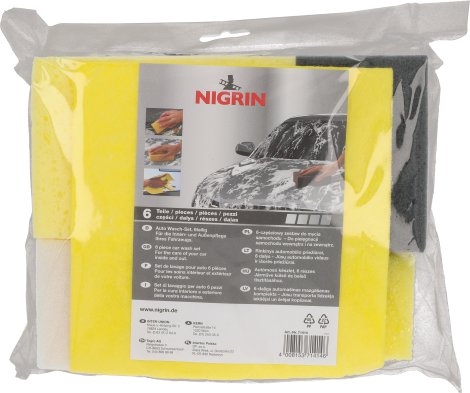 NIGRIN Autowasch-Set 6-tlg.