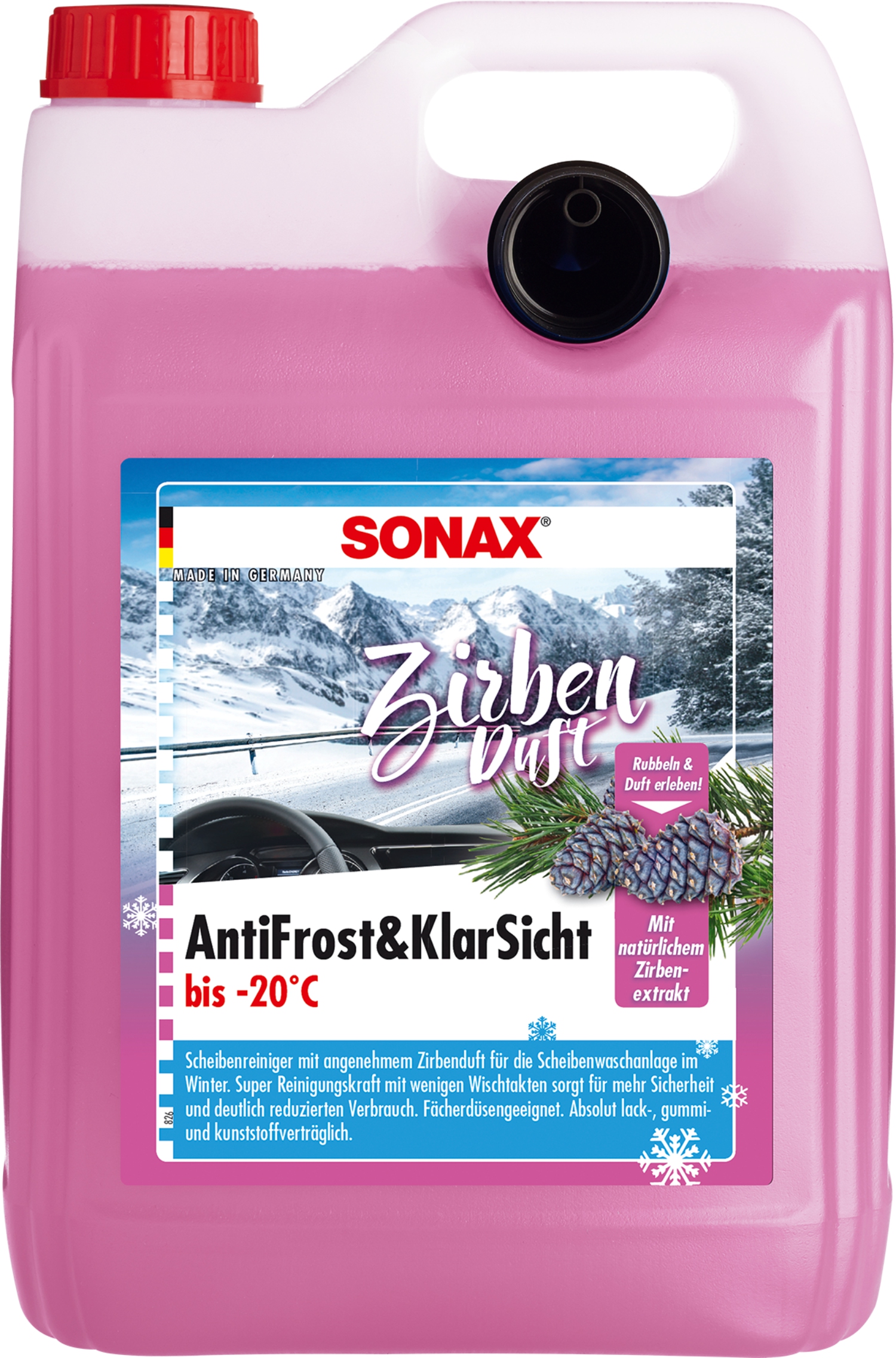 SONAX AntiFrost & KlarSicht Zirbe