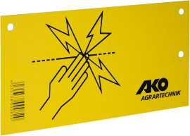 Warnschild - Elektrozaun 44623