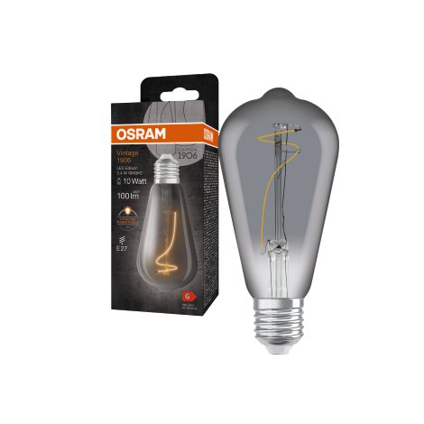 OSRAM LED-Edison 1906 Filamentment SM E27 Warmweiß 3,4W