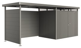 BIOHORT Seitenwand für Seitendach Highline®, quarzgrau-metallic