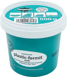 CORNAT Plastik-Fermit Dichtungsmasse Weiß 500 g