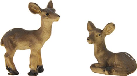 Rehkitz 3,8 cm 2 Stk.