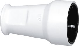 KOPP PVC-Schutzkontakt-Schalenkupplung Grau