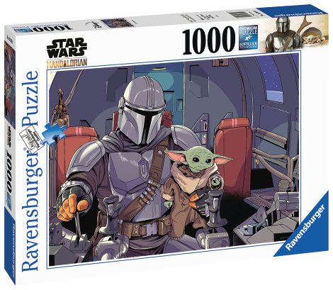 RAVENSBURGER Puzzle The Mandalorian 1000-tlg.