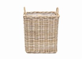 Korb Rattan Grau 20x20x20 cm