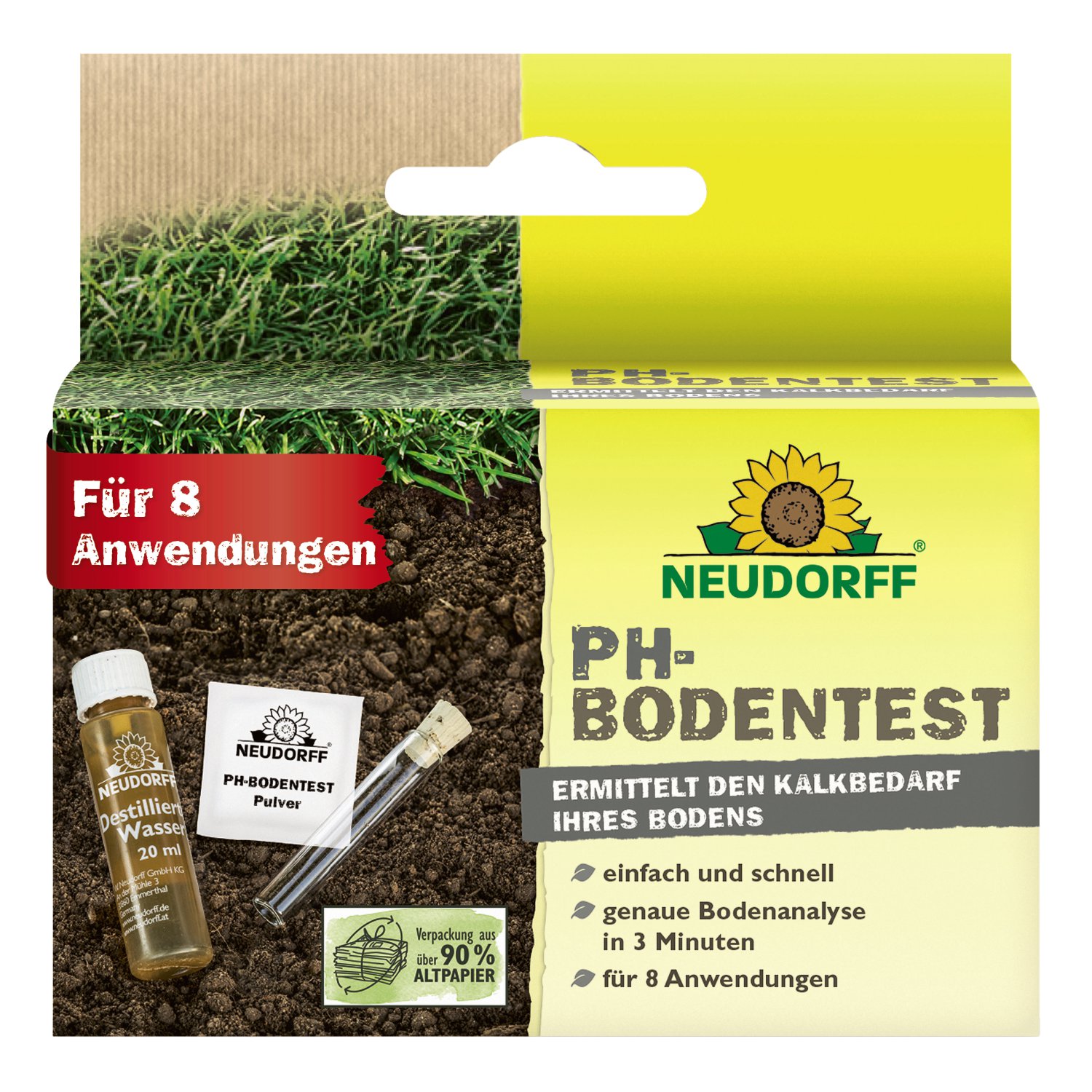 NEUDORFF® pH-Bodentest 12 Stk.