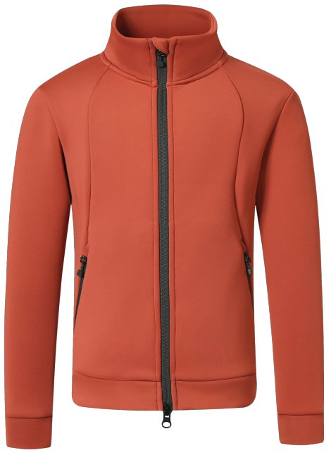 Kinder Sweatjacke Covalliero Rust 152/158