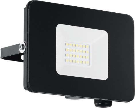 EGLO LED-Aussenstrahler Faedo3, Schwarz 20 W