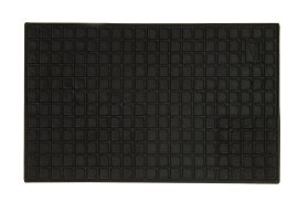 UNITEC Wabenmatte Schwarz 60x41 cm