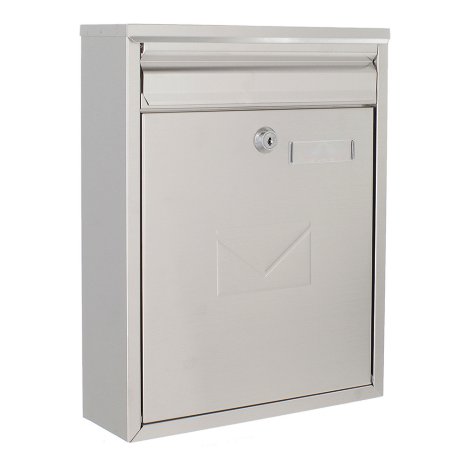 ROTTNER Edelstahl Briefkasten Como