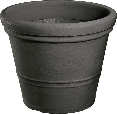 GELI Pflanztopf Milano Anthrazit 55 cm