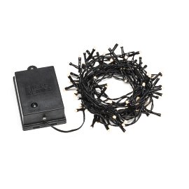 LED-Lichterkette Frost Batterie Warmweiß