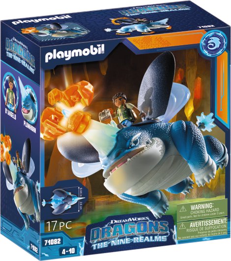 PLAYMOBIL® Dragons The Nine Realms Plowhorn und D'Angelo