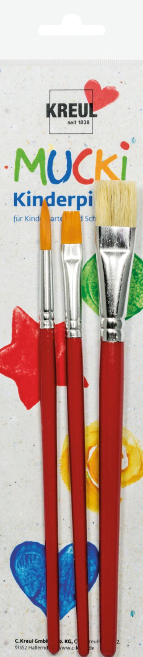 KREUL Kinderpinsel 3er-Set