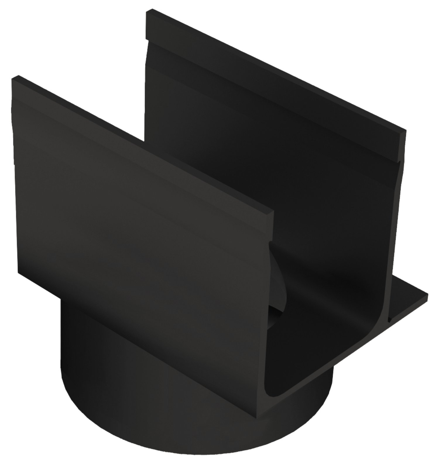 CASAFINO Rinnensystem Verbindungselement Ablauf Senkrecht DN110 SlimLine