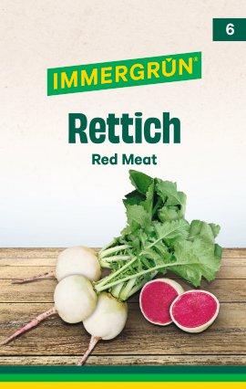 IMMERGRÜN Rettich Red Meat