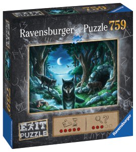 RAVENSBURGER Puzzle Exit Wolfsgeschichten 759-tlg.