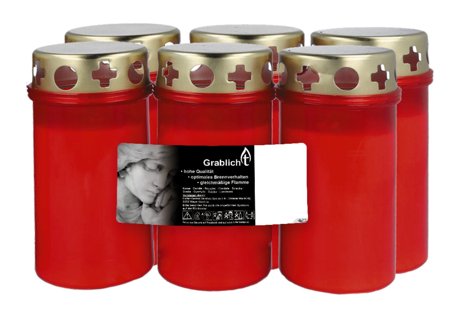 Grablicht-Set 6-tlg.