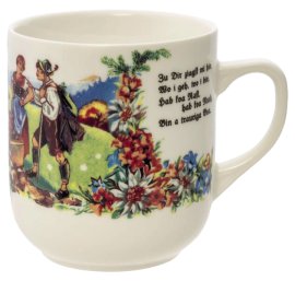 Becher Almspruch 0,3 l