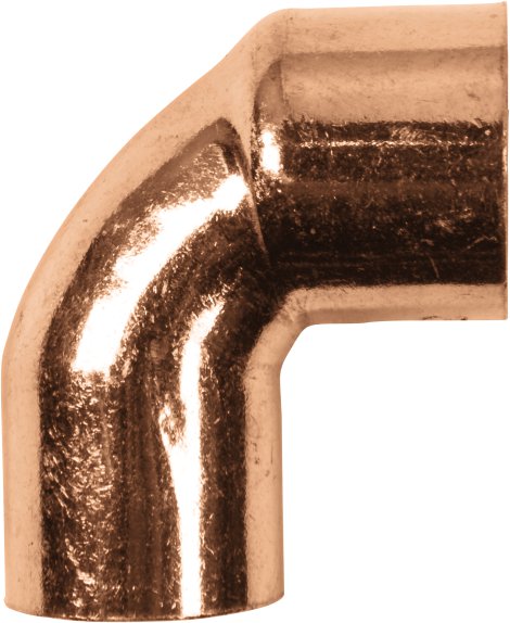 CORNAT CU-Winkel 90° mit eine Muffe ø 15 mm 3 Stk.