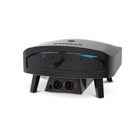 COZZE® Pizzaofen Classic Gas mit Regler Schwarz 24"