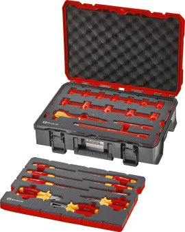 EINHELL Werkzeugkoffer E-Case Elektrik 24-tlg.
