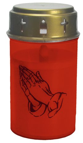 LIENBACHER LED-Grablicht Rot ⌀ 6,5x12 cm