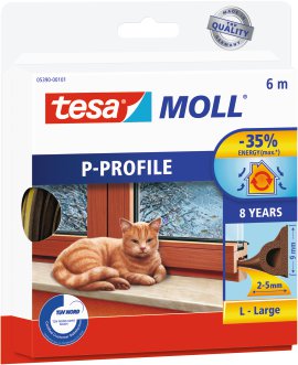 TESA MOLL Gummidichtung P-Profil