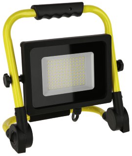 LED-Baustrahler 70 W, 29x18x32 cm, gelb/schwarz