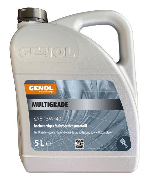 GENOL Multigrade 15W-40 5L, Motoröl
