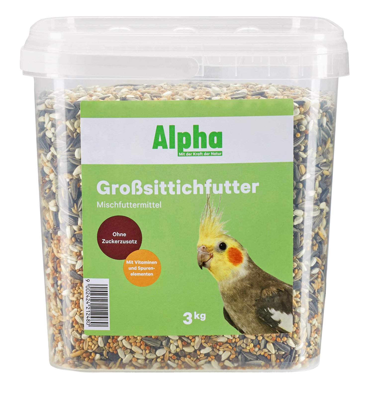 ALPHA Großsittichfutter 3 kg