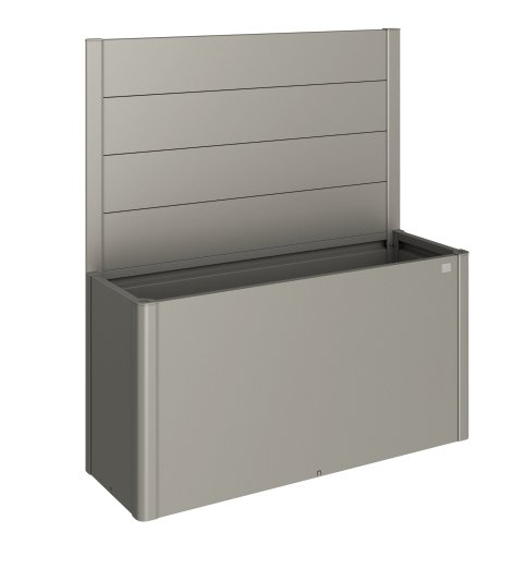 BIOHORT Sichtschutz für Belvedere ohne Acrylglas, Quarzgrau-Metallic 150