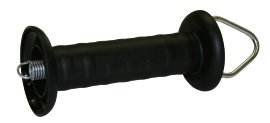 Torgriff mit Öse, schwarz